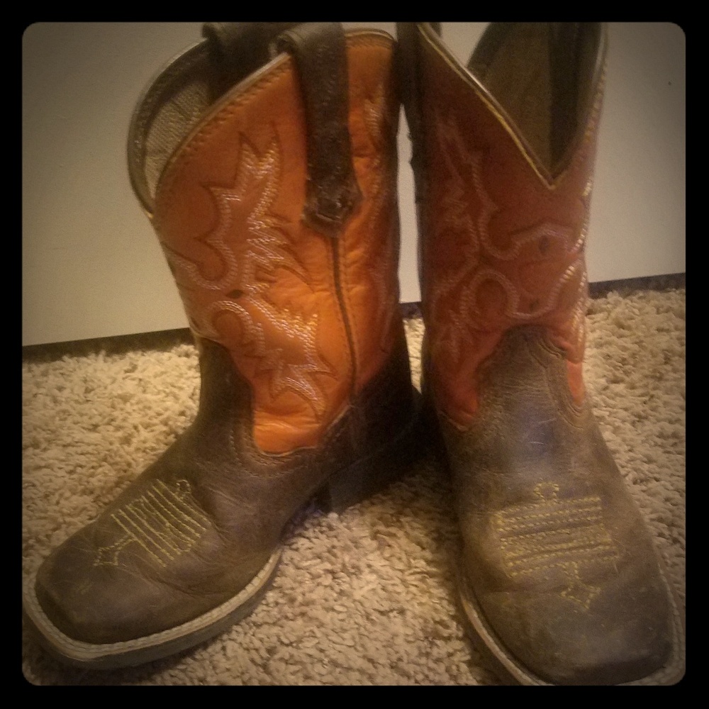 Ariat Childrens Unisex Tombstone Square Toe